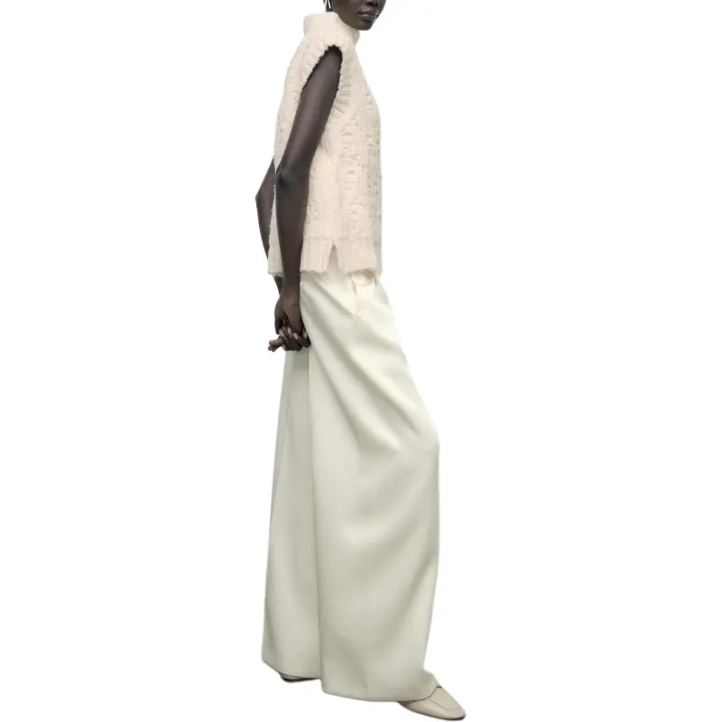 ZARA Tank Tops Women's Natural Color-4