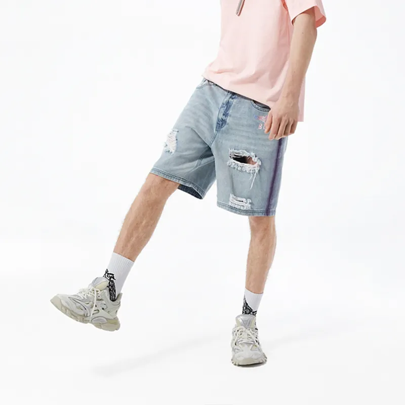 Boy London Casual Shorts Men Blue-6