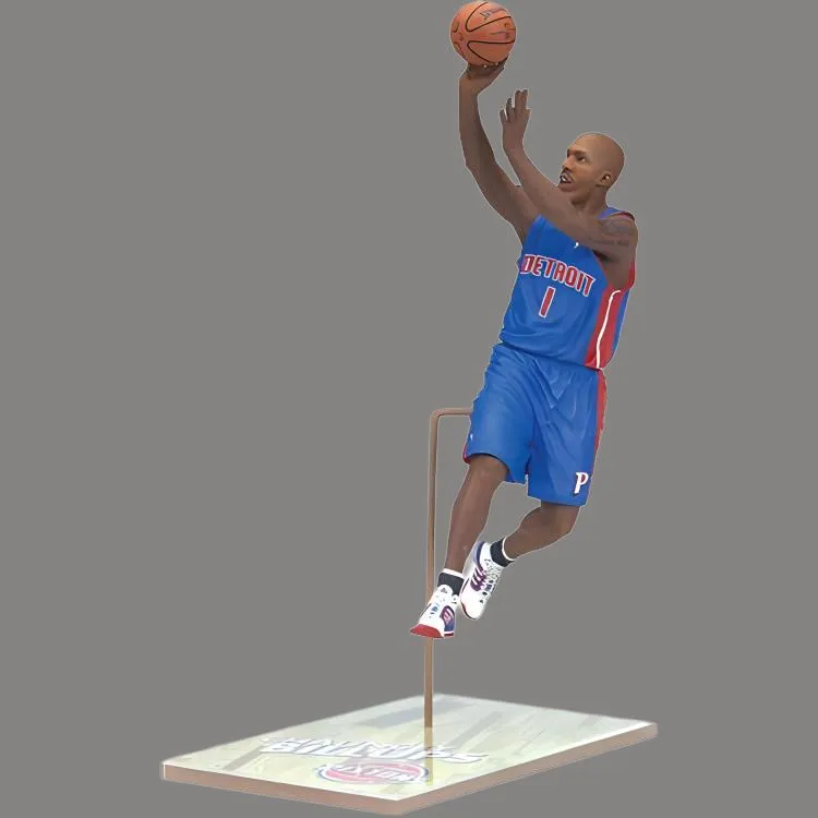 McFARLANE NBA Star Character Maikfan NBA Collection 11 Chauncey Billups Scale Figures-3