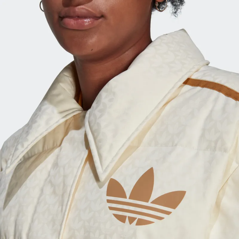 ★人気★ adidas originals ADICOLOR HERITAGE ダウン ADIDAS ORIGINALS WOMEN'S ADICOLOR HERITAGE NOW MONOGRAM