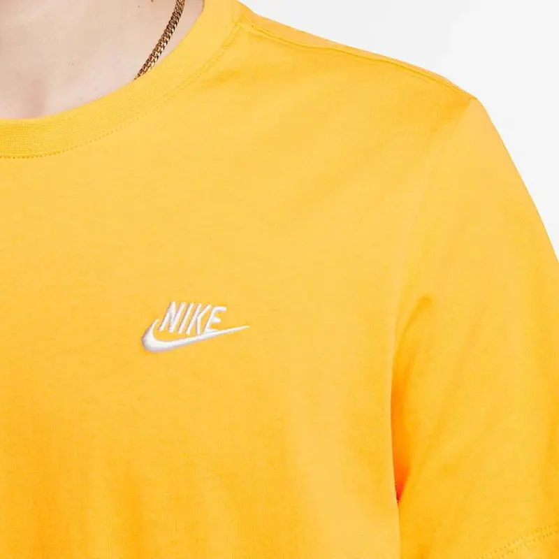 Nike Sportswear Club SS25 T Shirt Men's University Gold-4