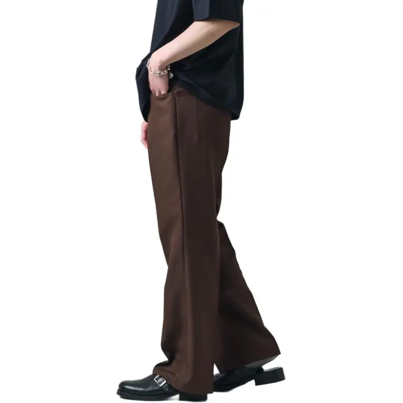 FREAK'S STORE Suit Trouser Unisex Brown-2