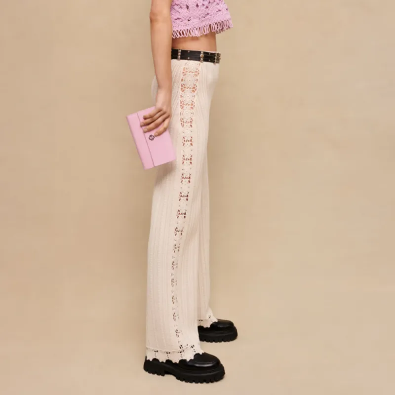 Maje Casual Pants Women's Light Umber-2