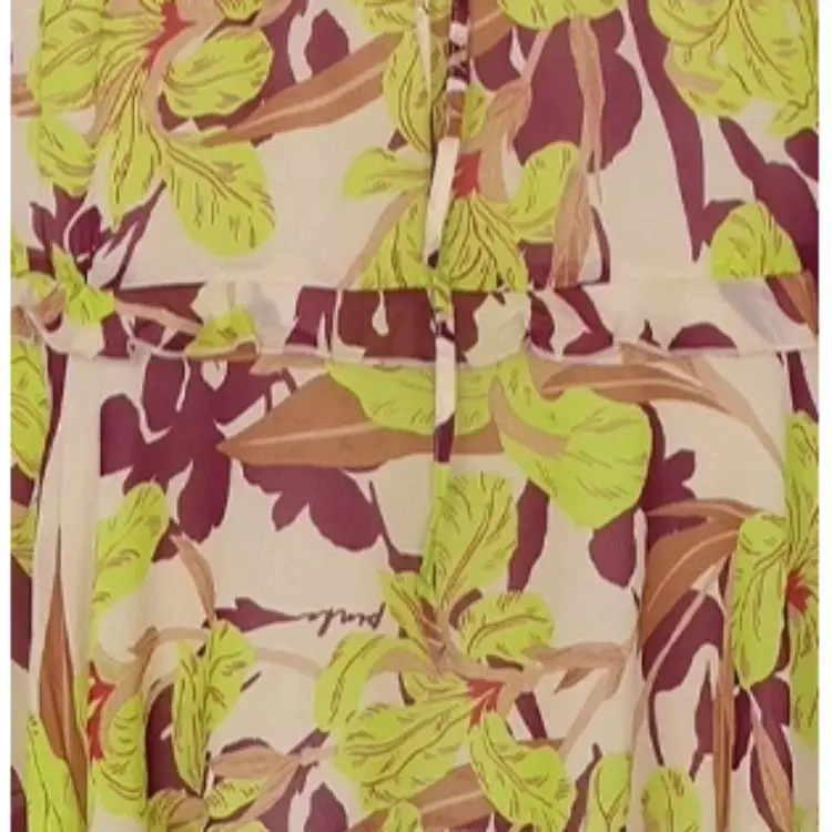 PINKO FW23 Long Sleeved Dress Women's Multicolor-3