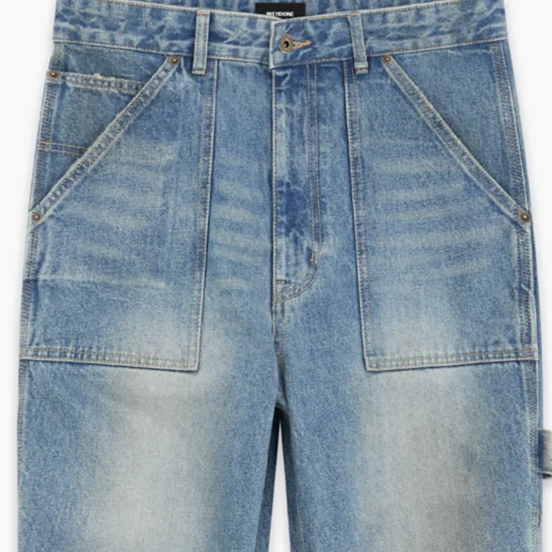 WE11DONE Jeans Men Blue-2