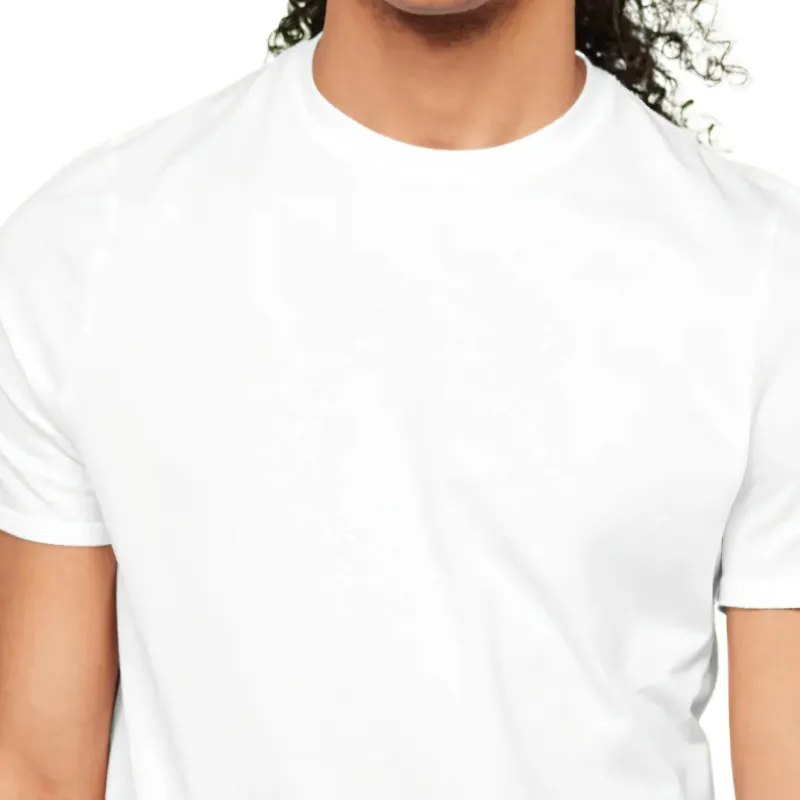On T Shirts Men Undyed White-2