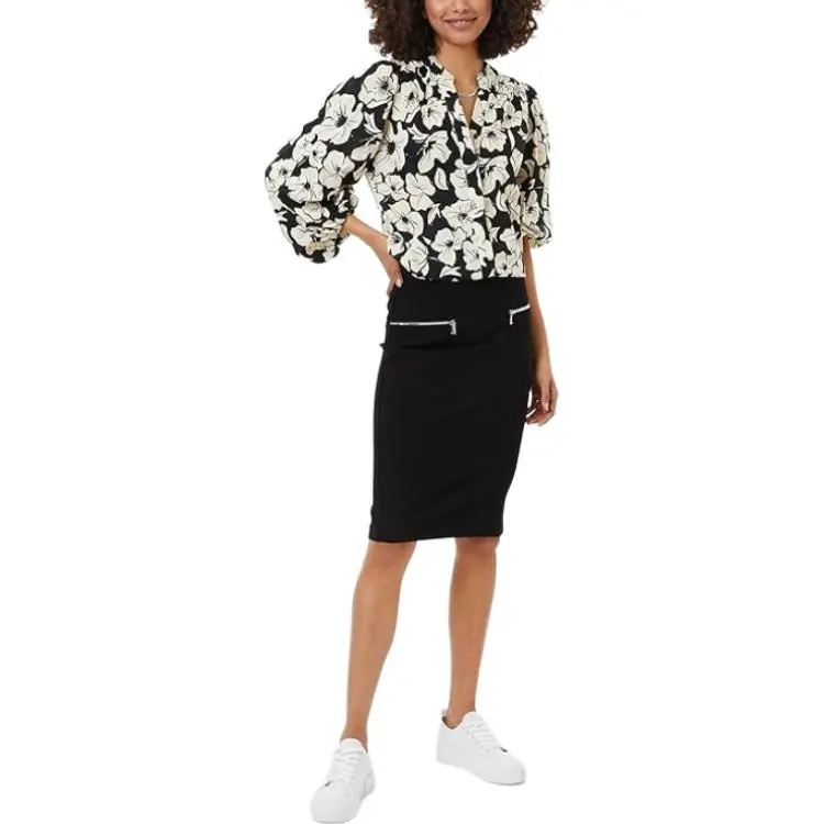GUESS Casual Long Skirts Women's Black-2