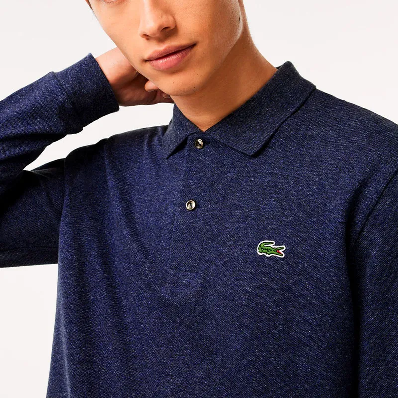 LACOSTE Polo Shirt Men's Dark Blue-3