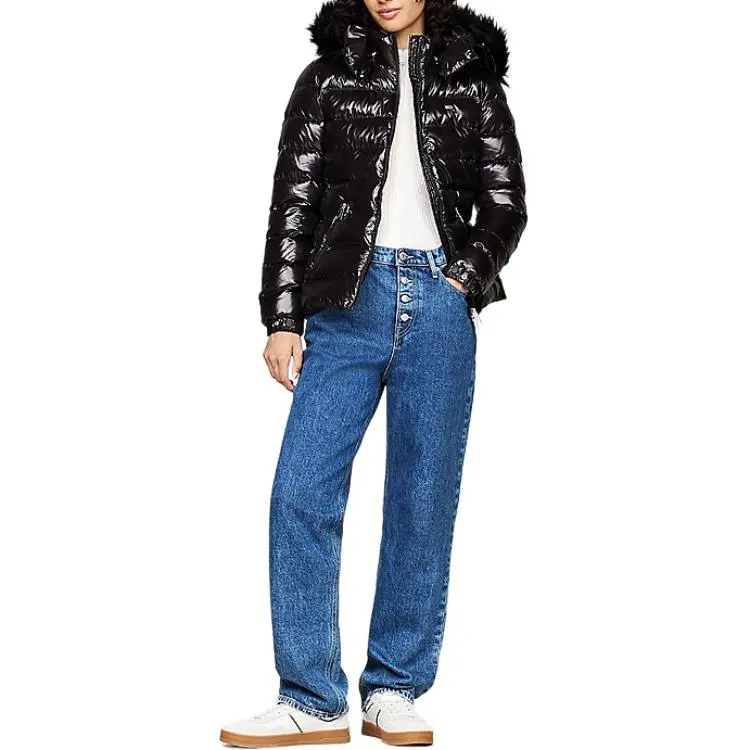 Tommy Hilfiger Down Jacket Women's Black-3