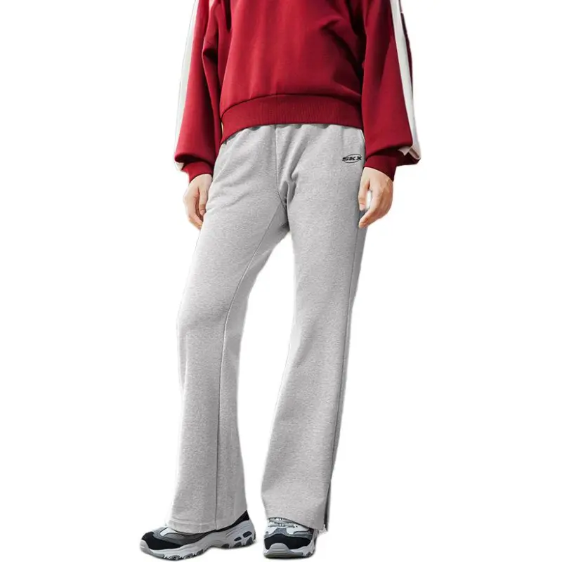 Skechers Casual Pants Women's Pattern Gray-2