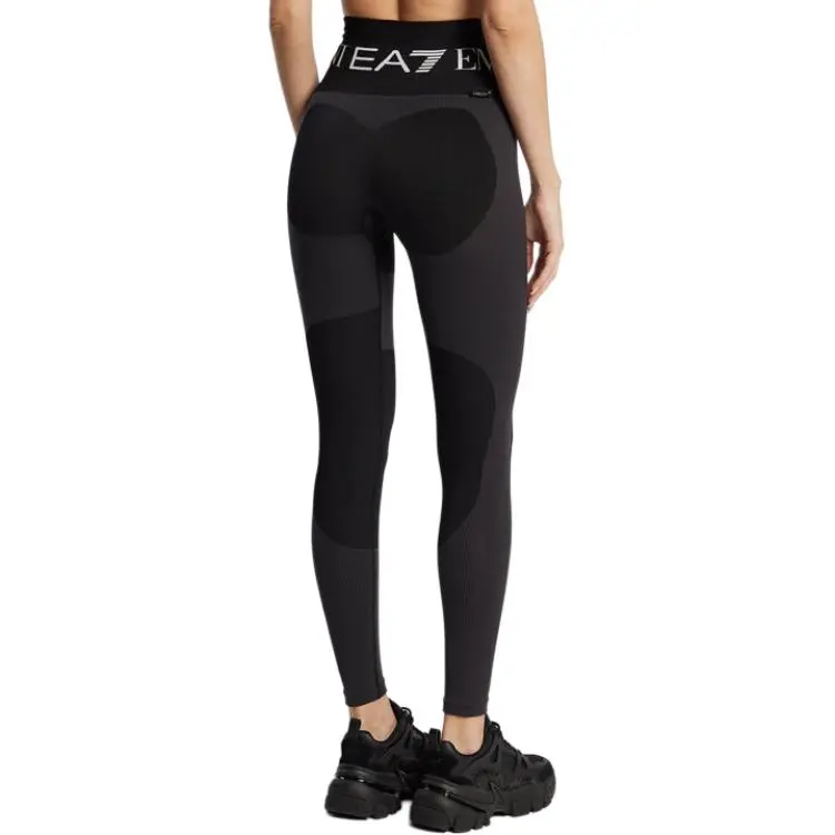 EMPORIO ARMANI Knitted Sweatpants Women's Black-2