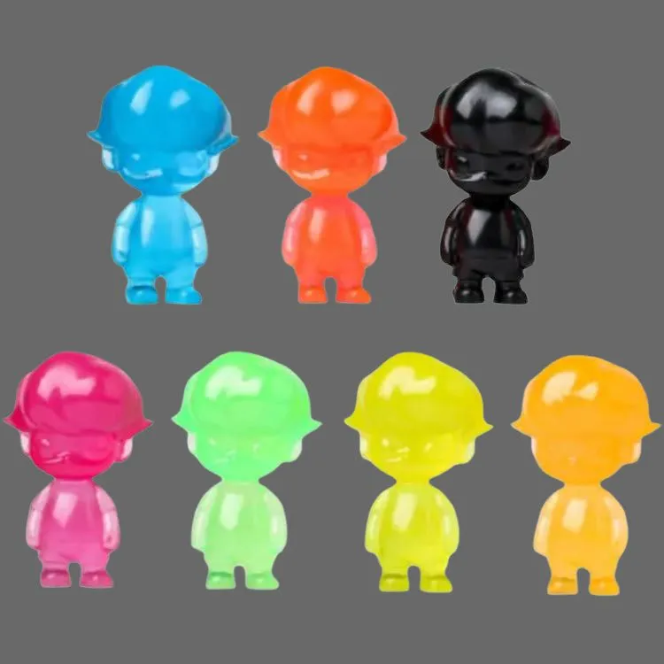 POP MART DIMOO MINI Transparent Doll Blind Box Products Single Mystery Box/Full Box 7 Pcs-4