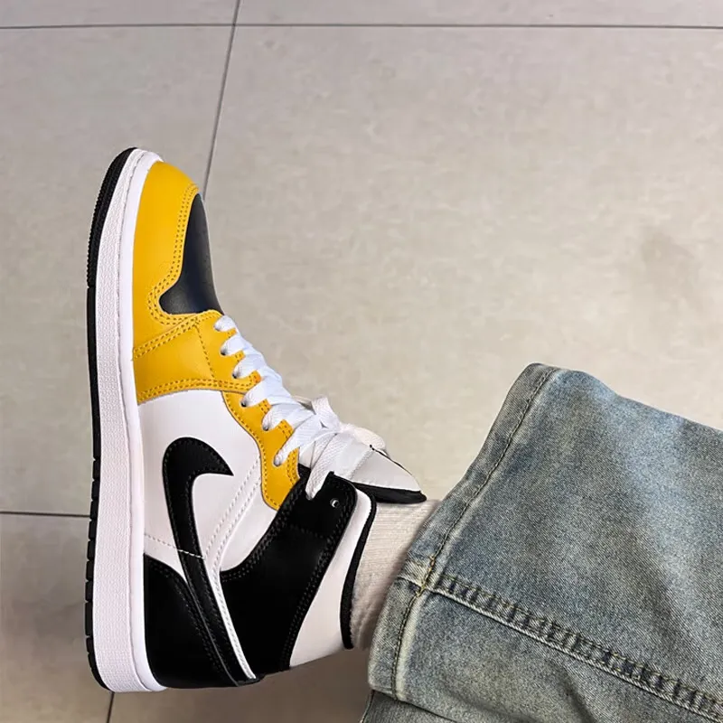 Jordan 1 Mid Yellow Ochre GS-2