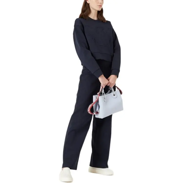 EMPORIO ARMANI Sweatshirts Women's Navy Blue-2