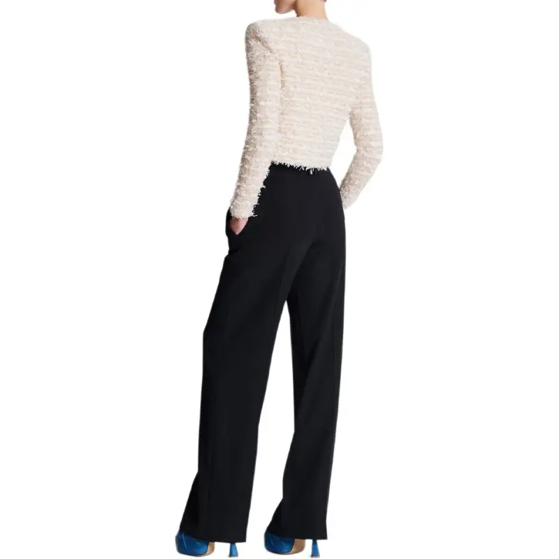 BALMAIN Cropped Tweed Jacket-3