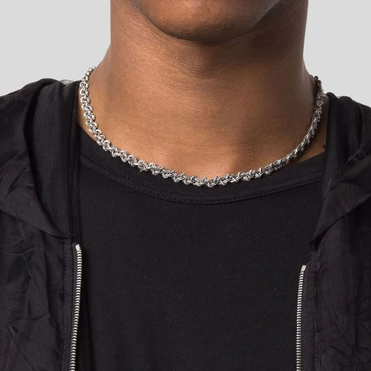 EMANUELE BICOCCHI Sterling Silver Necklaces Men's Silver-1