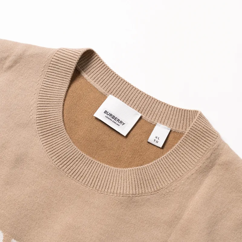 Burberry SS22 Knitwear Women's Soft Yellow Brown-2