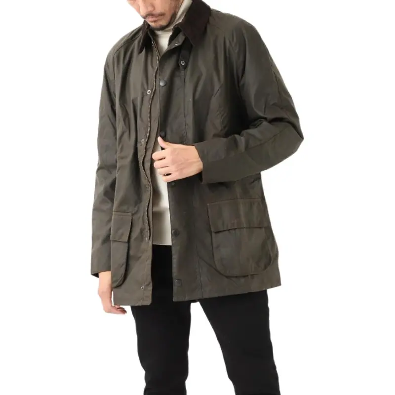 BARBOUR Bristol Wax Jacket-4