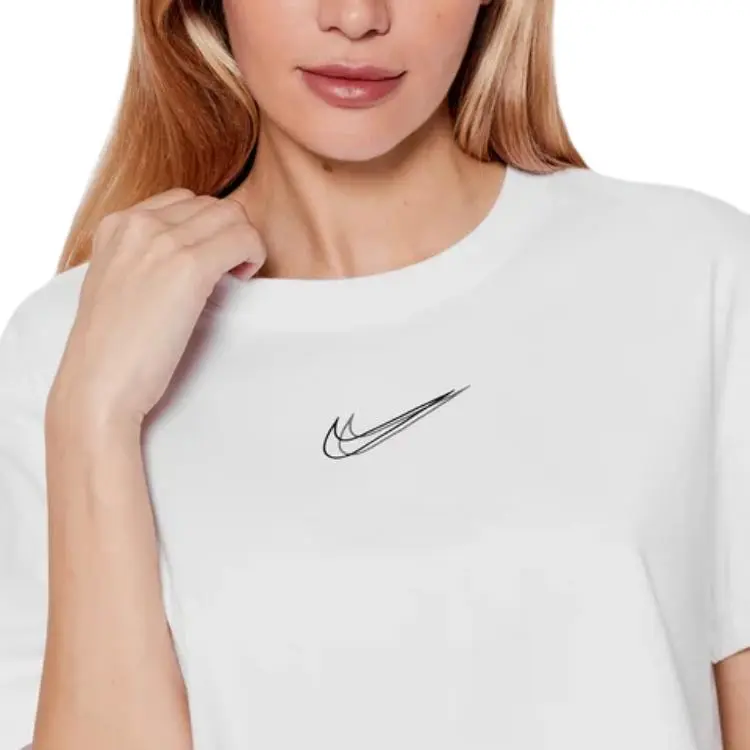 Nike Clothing T Shirts Women's White-3