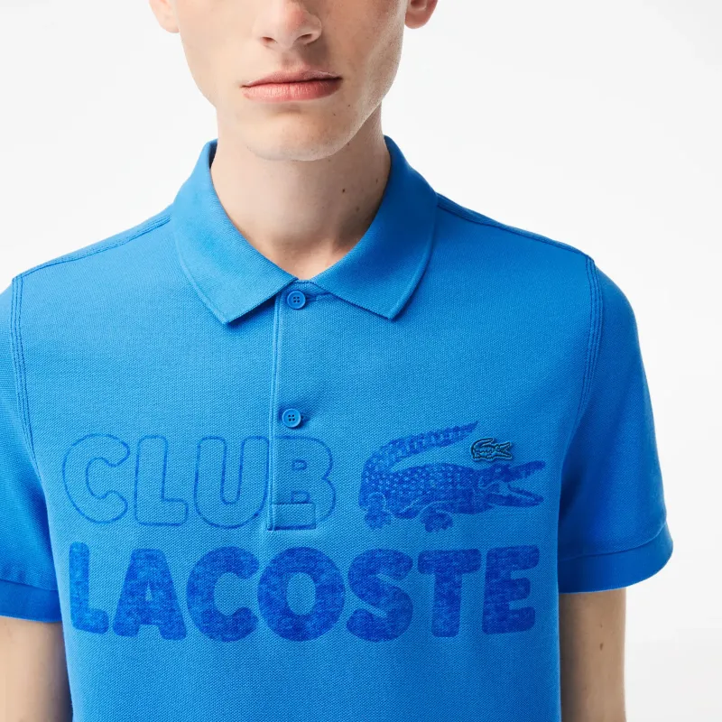 LACOSTE Polo Shirts Men Blue-2