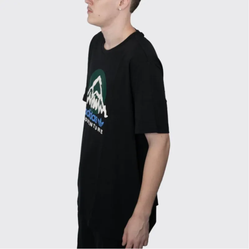 Adidas Originals T Shirt Men's Black-4