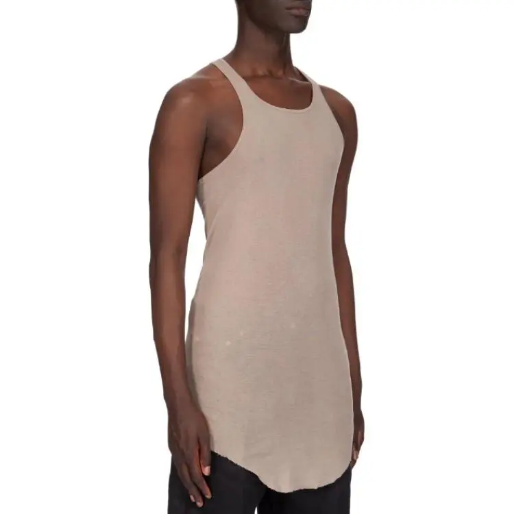 RICK OWENS Tank Tops Men Flesh-3