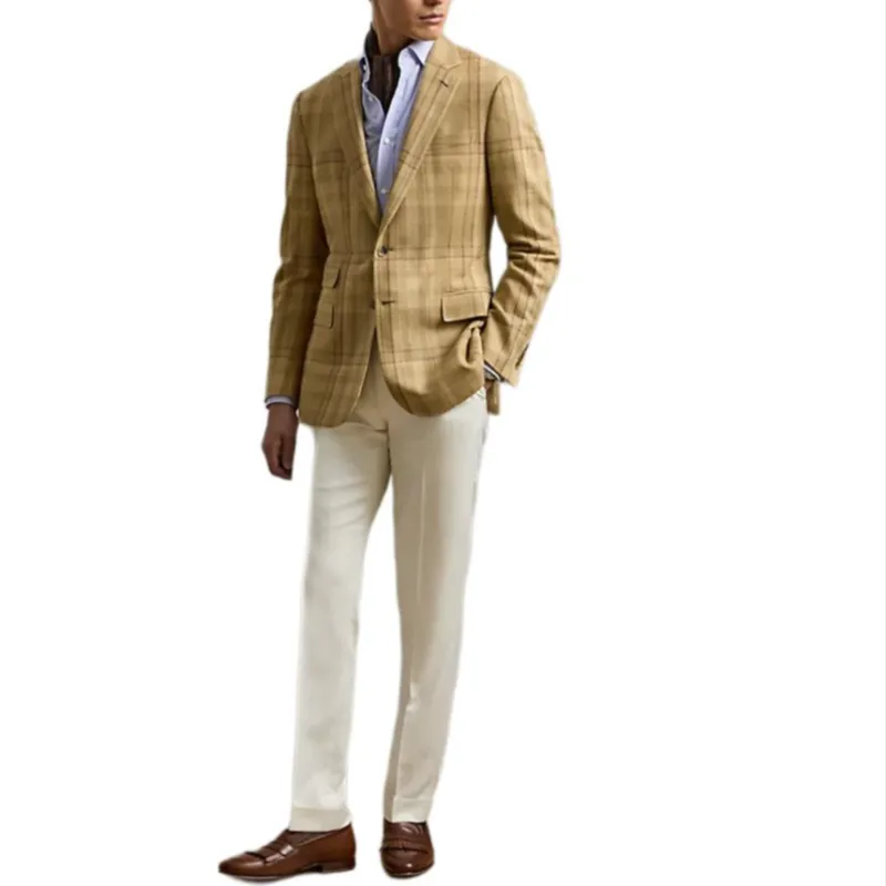 Ralph Lauren Purple Label Jackets Coats Men's Khaki-1