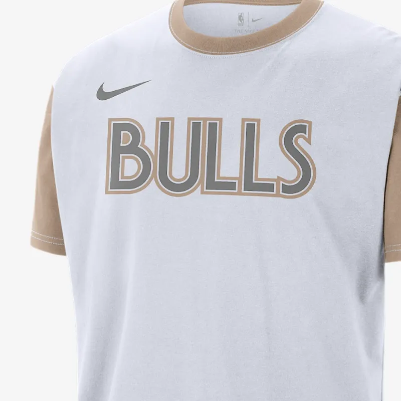 Nike Chicago Bulls Courtside City Edition Men's Nike Nba T Shirt-2