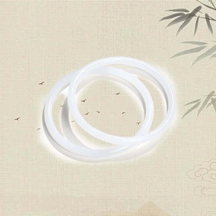 Chongqing Gold Store Chalcedony Bangles Unisex-4