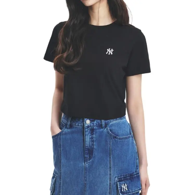 MLB T Shirts Women's Black-4
