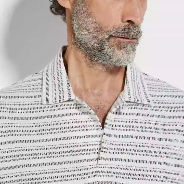 Ermenegildo Zegna Cotton Polo Shirt-4