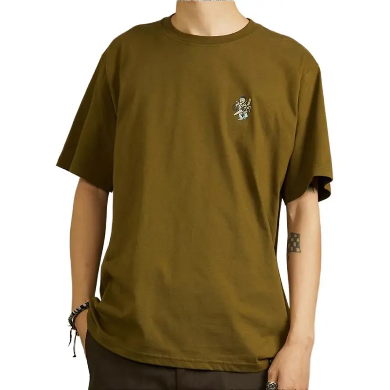 Dickies T Shirts Unisex Dark Olive Green-1