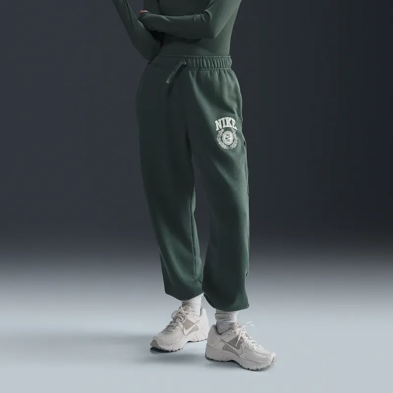 Nike Sportswear Club Knitted Sports Pants Women's Vintage Green-1