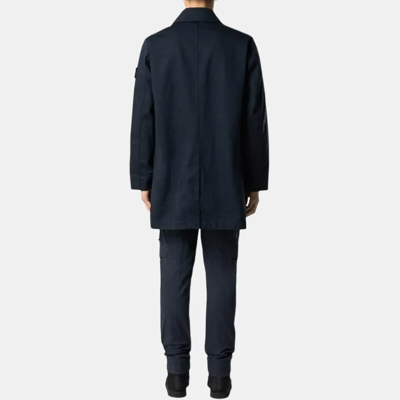 STONE ISLAND Compass Badge Button Up Coat-3