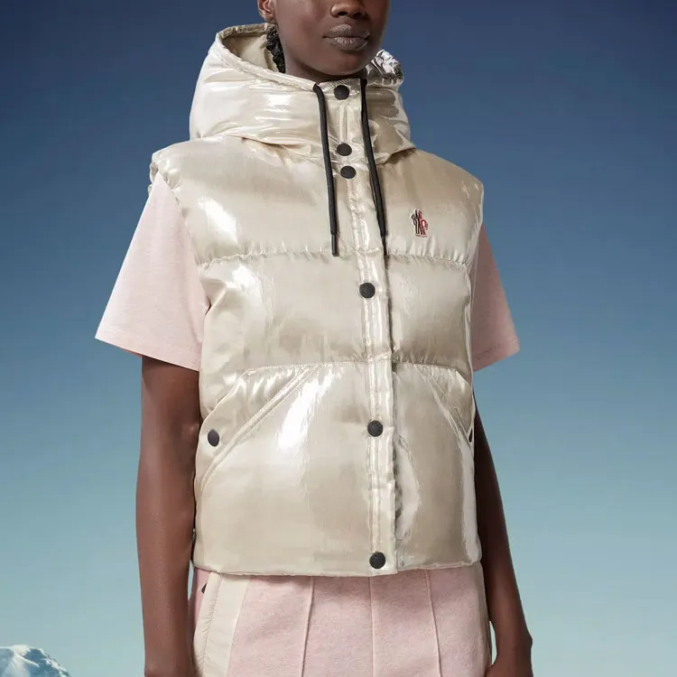 Moncler Grenoble Vest Women's Ecru-1