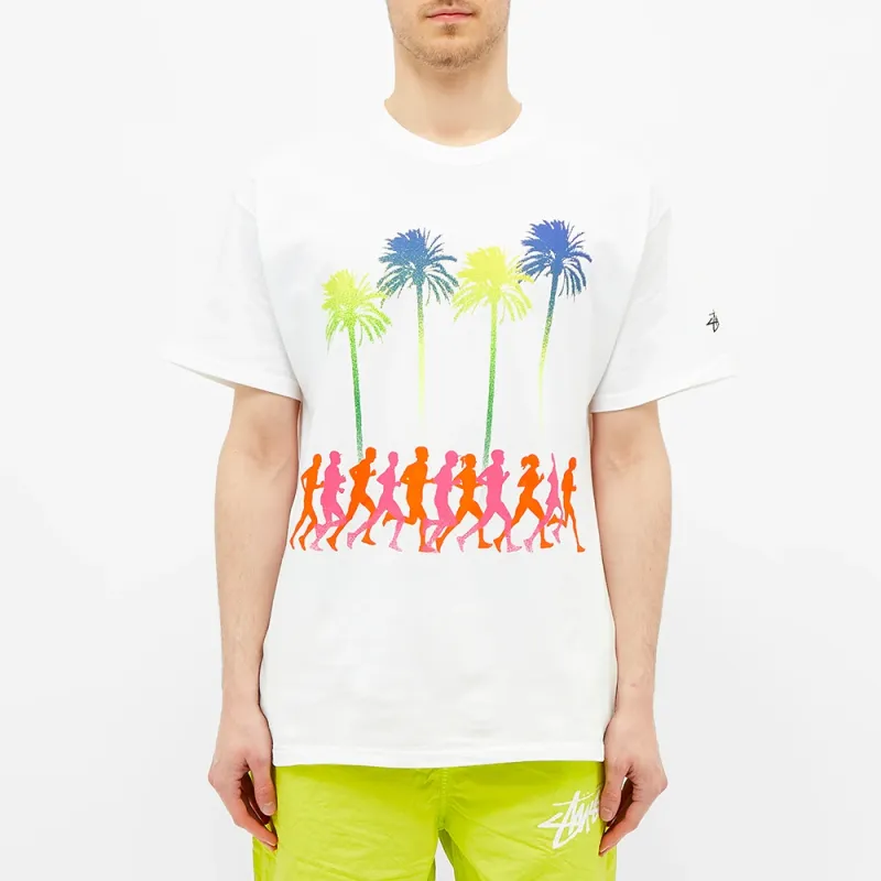 Nike X Stussy Douglas Firs To Palm Trees T Shirt Asia Sizing-2