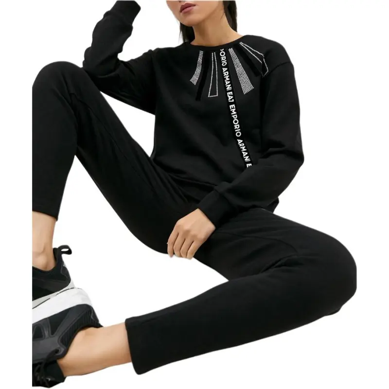 EMPORIO ARMANI SS23 Sweatshirt Women's Black-4