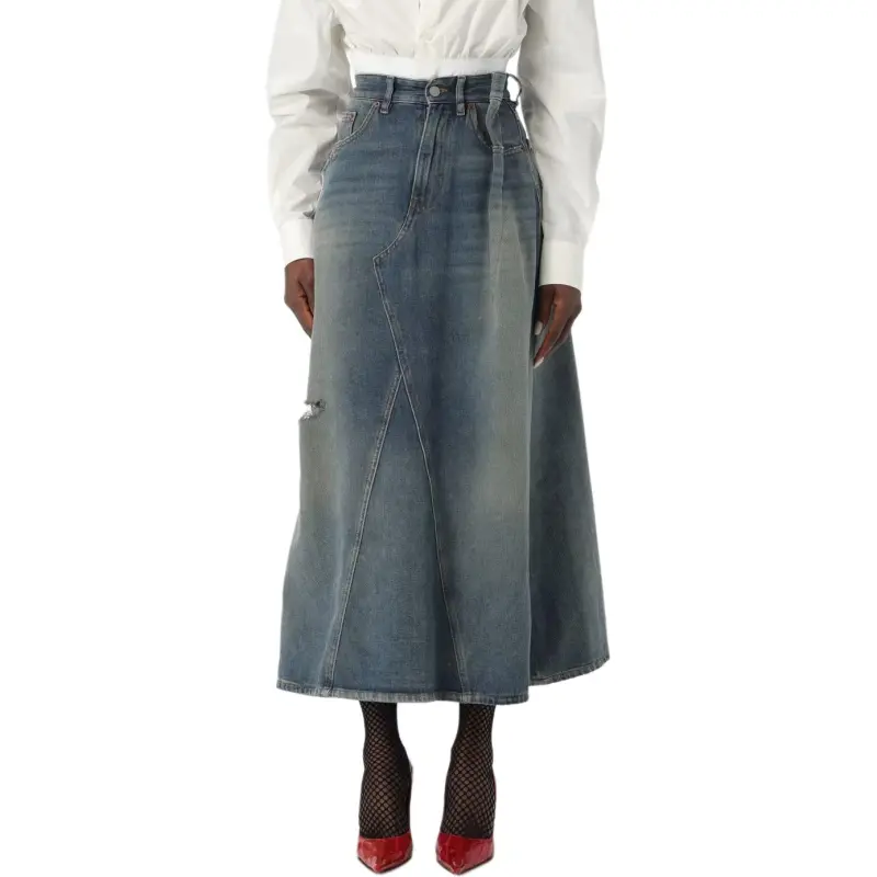 MM6 Maison Margiela Distressed Skirt-4