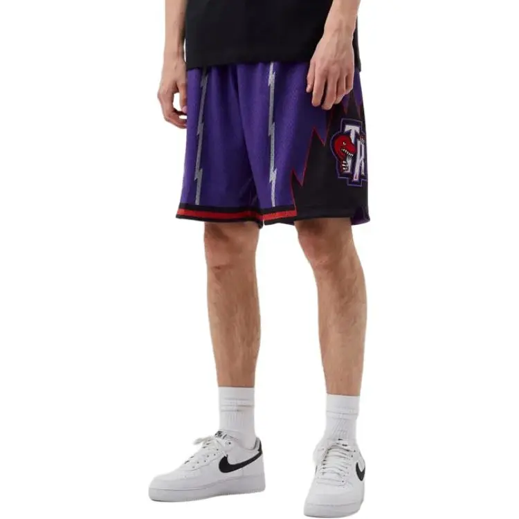 Mitchell & Ness Basketball Shorts Unisex Purple-2
