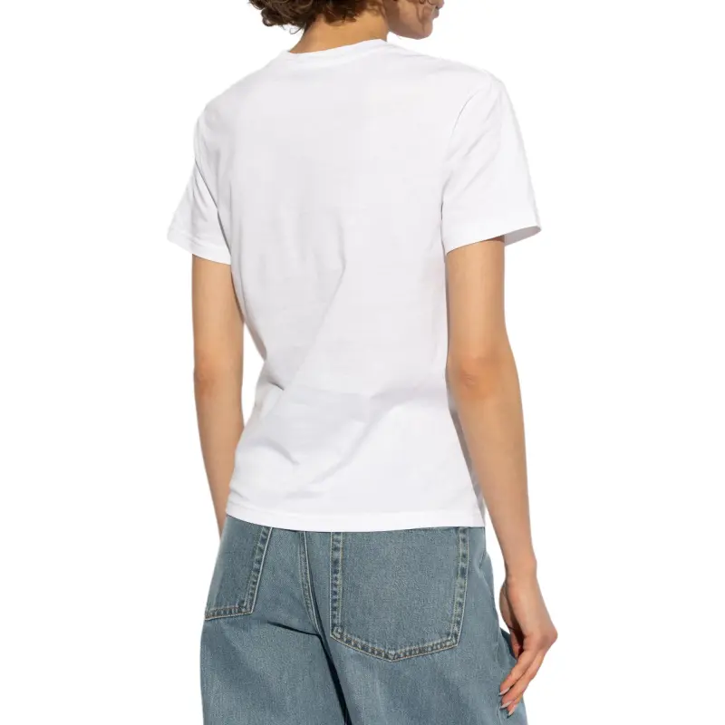 GUCCI Logo Printed Crewneck T Shirt-3