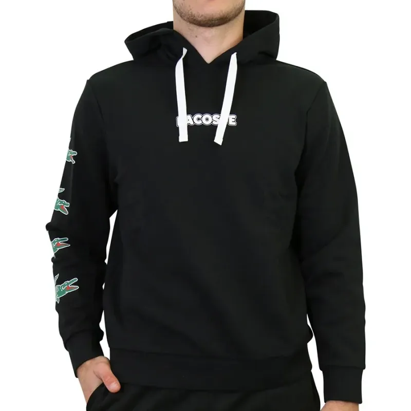 LACOSTE Sweatshirts Men Black-5