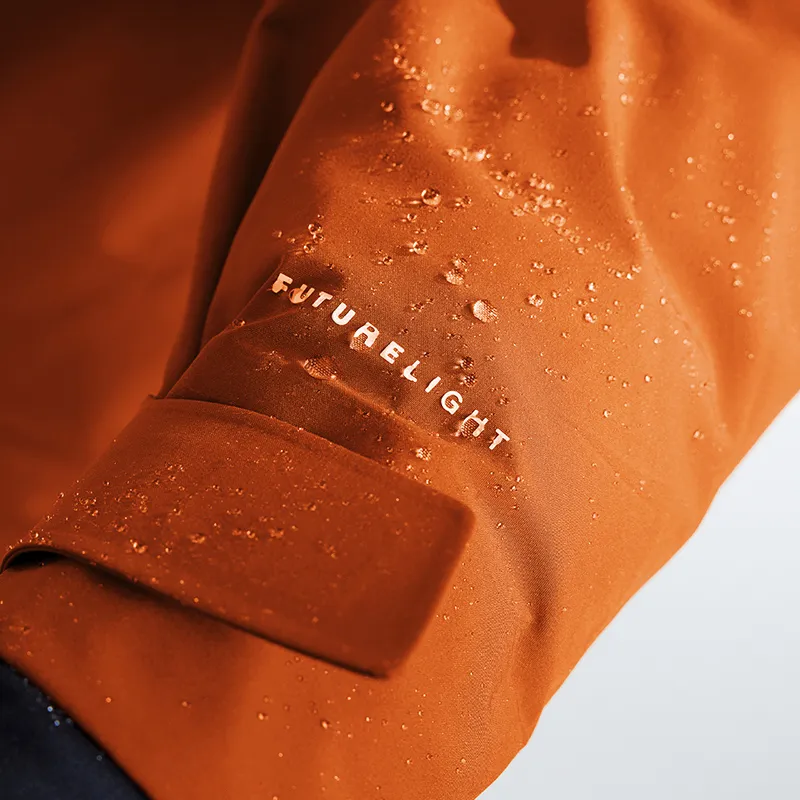 THE NORTH FACE Stormpeak Hiking Waterproof And Breathable Warm Windbreaker Jacket Men's Sunset Orange-6