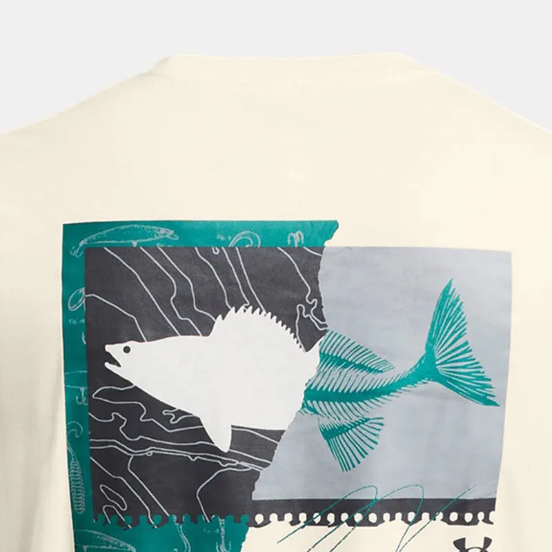 Under Armour UA Walley T Shirt Men's Ecru-4