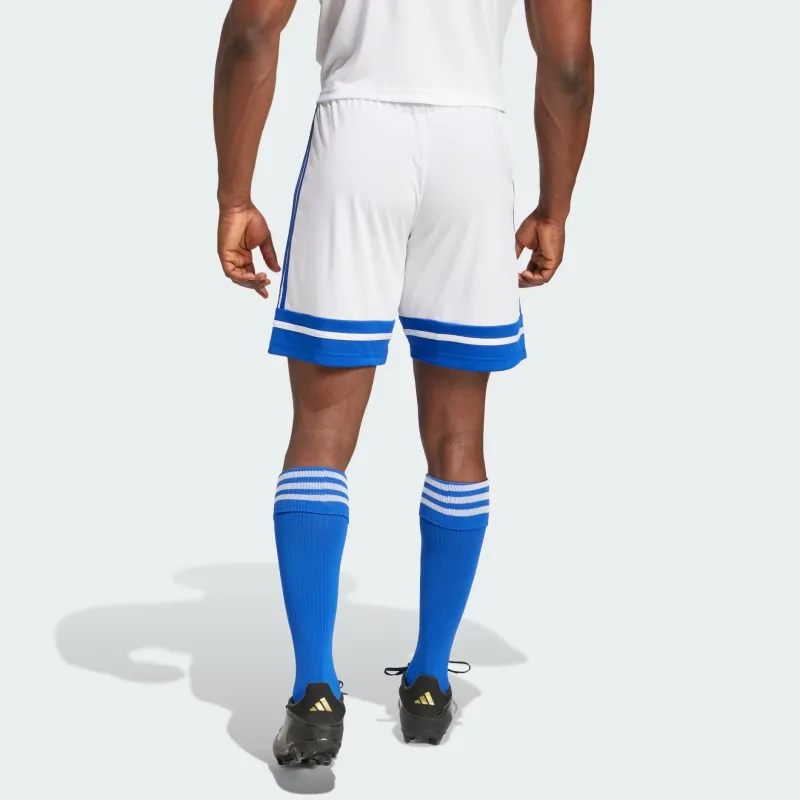 Adidas AEROREADY Soccer Bottom Men's White/Royal Blue-1