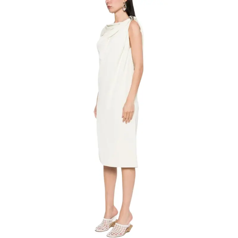 Lanvin Arpège ring Midi Dress-3