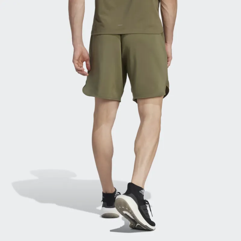 Adidas D4T Casual Shorts Men Olive Green-2
