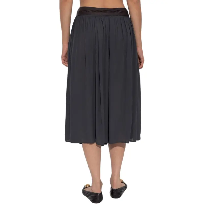 Lemaire Pleat Detailed High-Waisted Skirt-4