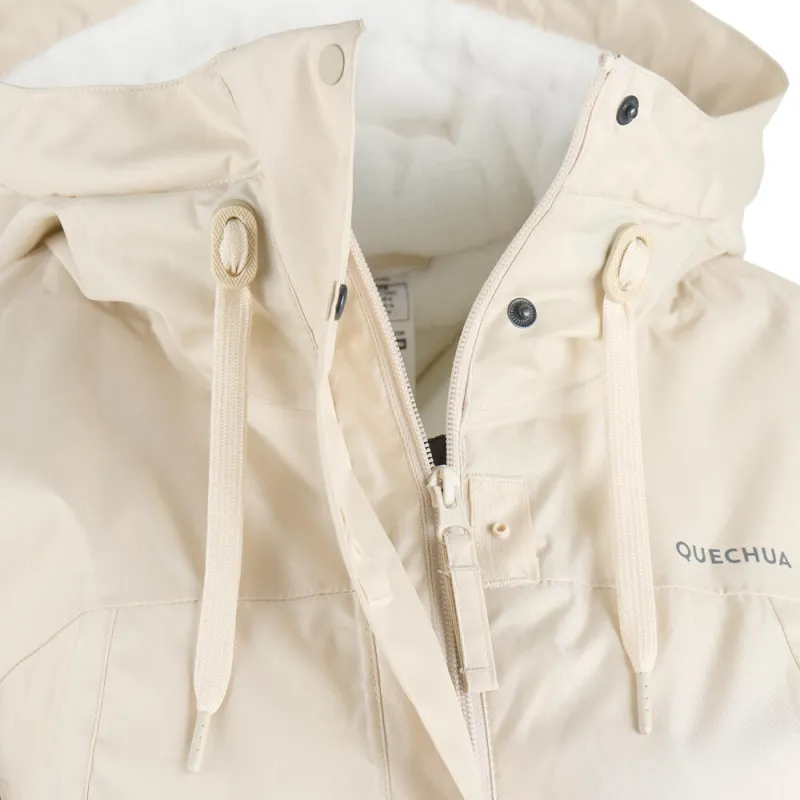 DECATHLON SH500 Jackets Coats Women's Light White Gray-2