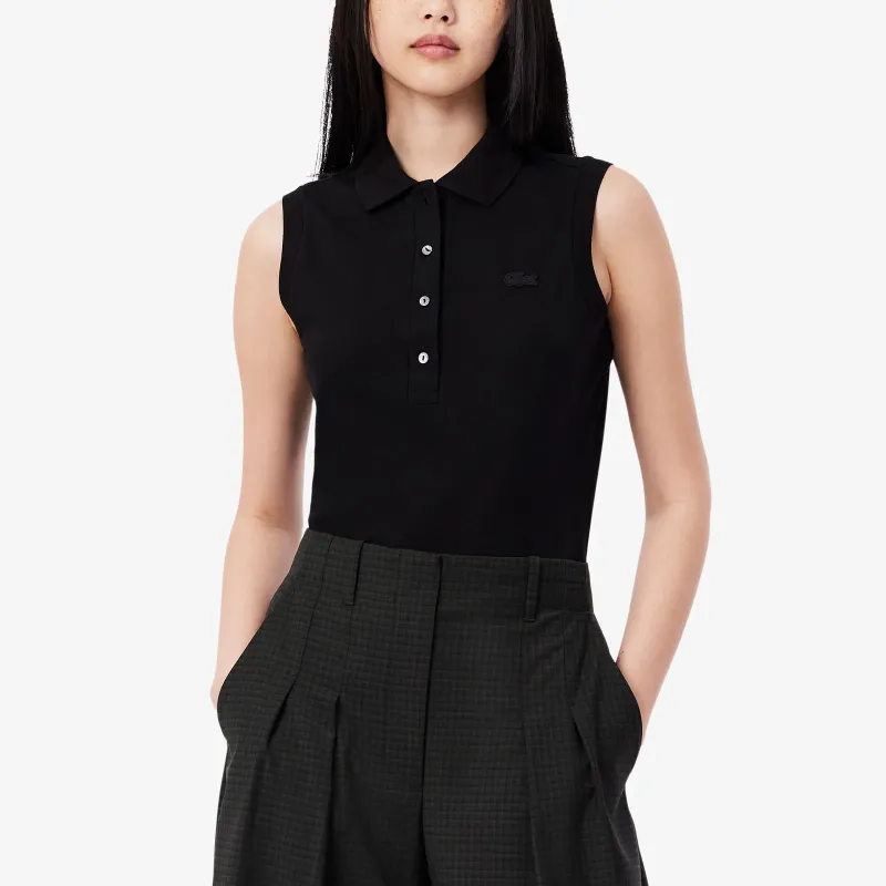 LACOSTE Logo patch Tank Top-1
