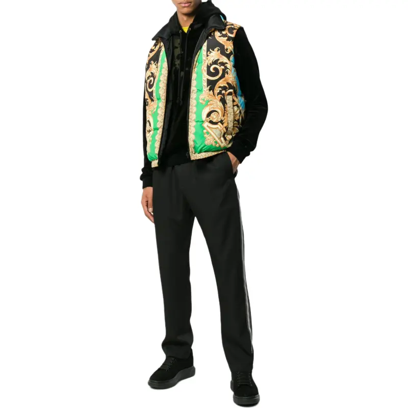VERSACE Vests Men Black-4